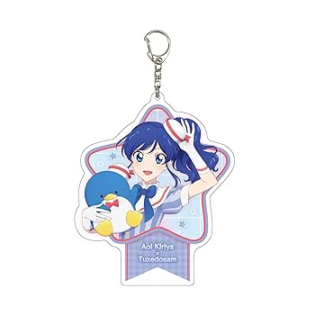 アイカツ！　一番カフェ　スーベニア　ネームタグ　キーホルダー　霧矢あおい　サイン Amazon.co.jp: A3 アイカツ！xサンリオキャラクターズ 02 霧矢